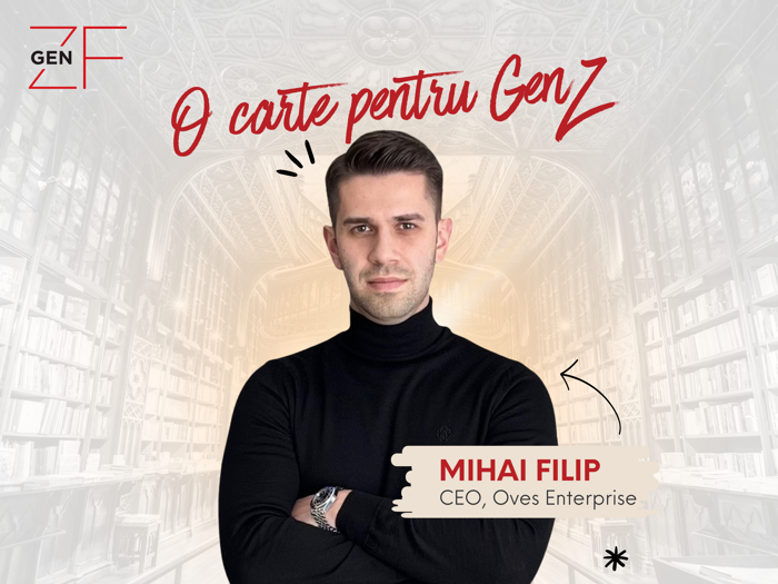 Ce carte îţi recomandă Mihai Filip, CEO al Oves Enterprise, companie românească specializată în dezvoltarea de soluţii software pentru aplicaţii aerospaţiale, de apărare şi securitate cibernetică