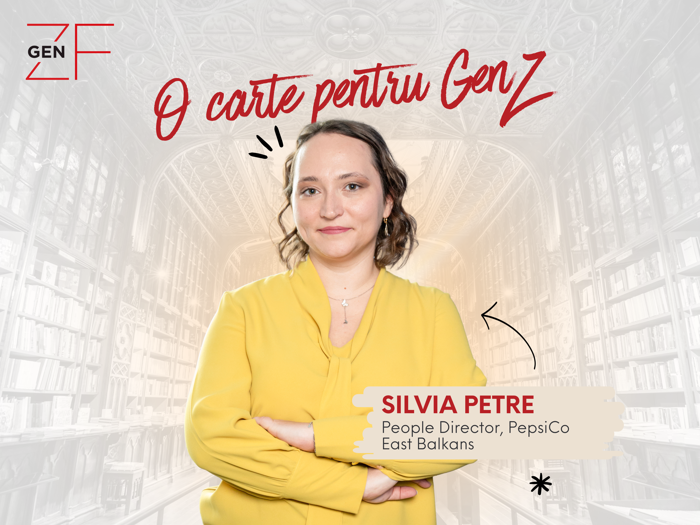 Ce carte îţi recomandă Silvia Petre, people director East Balkans al PepsiCo, unul dintre cei mai mari jucători de pe piaţa de snackuri şi băuturi