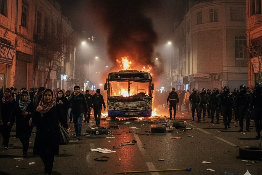 Ce s-a întâmplat în cele 24 de ore de teroare care au însângerat Iranul: întâi a fost tăiat internetul, apoi a început masacrul