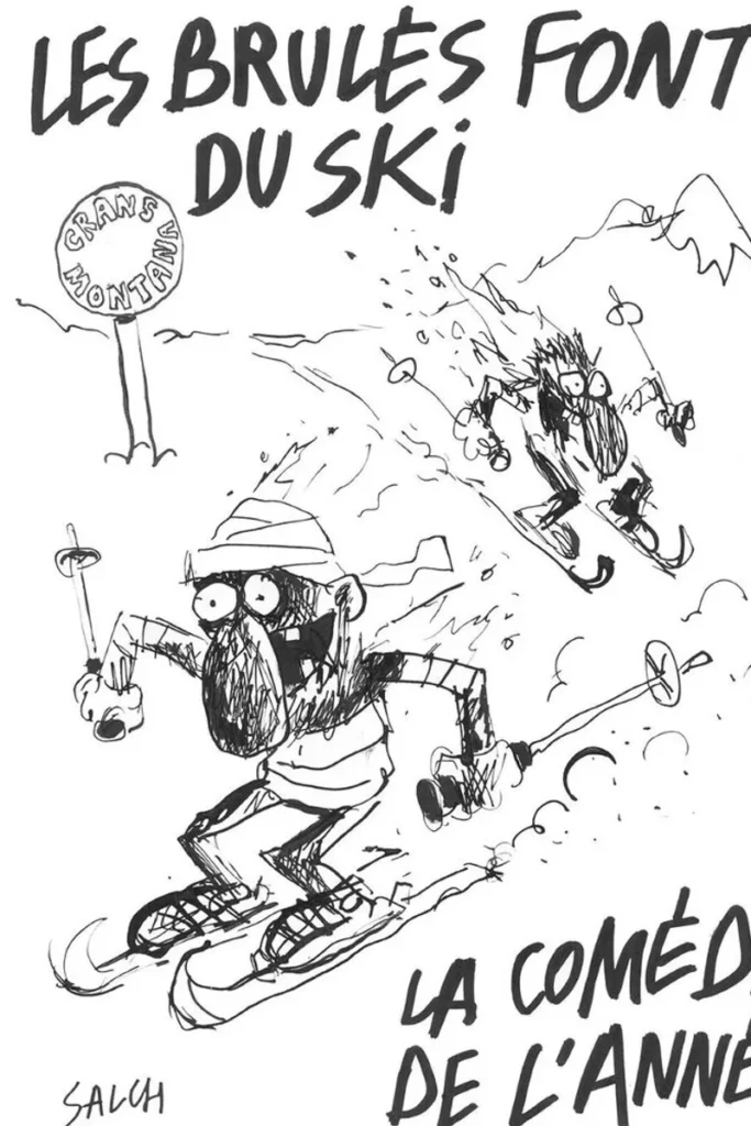 Charlie Hebdo, dată în judecată după publicarea unei caricaturi despre incendiul de la Crans-Montana / Desenul e însoţit de textele ”Arşii schiază” şi ”Comedia anului”