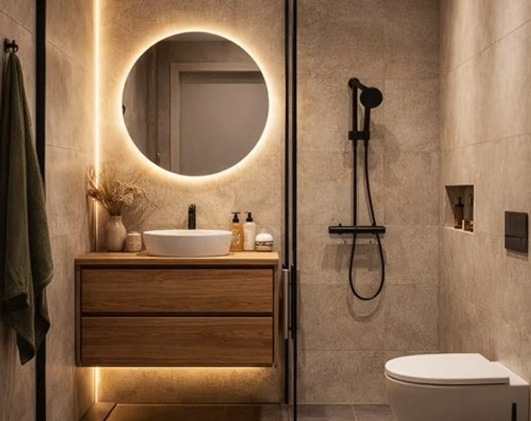 „Chiuveta în duș”. Experiment inedit: un tânăr bucureștean a apelat la inteligența artificială pentru renovarea băii