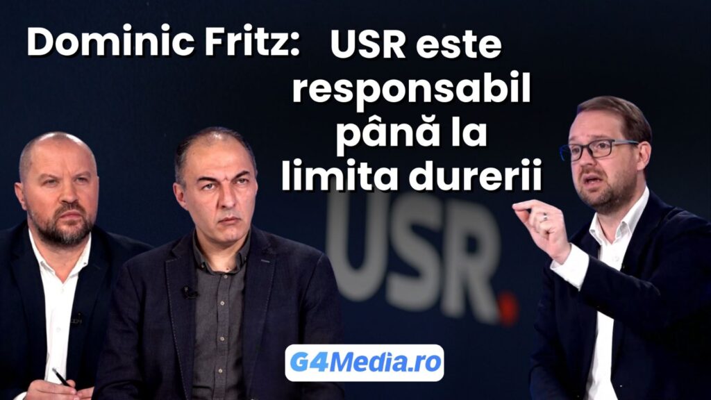 EXCLUSIV VIDEO Dominic Fritz despre coaliție: USR este responsabil până la limita durerii / PSD e nemulțumit de Bolojan pentru că Bolojan nu e Ciucă