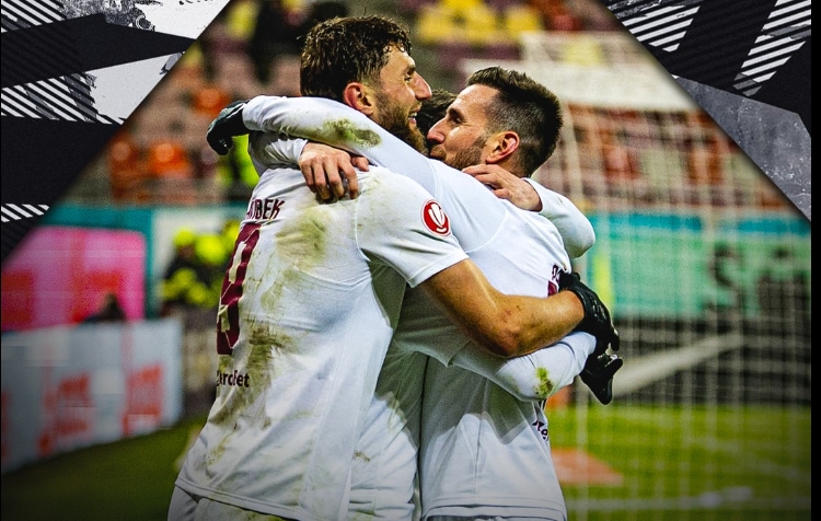 FCSB, demolată pe teren propriu de CFR Cluj, scor 1-4. Campioana României, tot mai departe de play-off