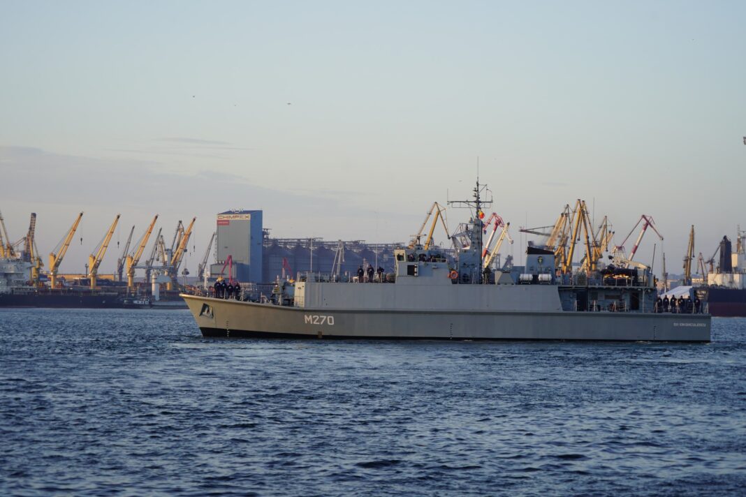 Forțele Navale Române au predat Turciei comanda Grupului operativ pentru combaterea minelor marine din Marea Neagră