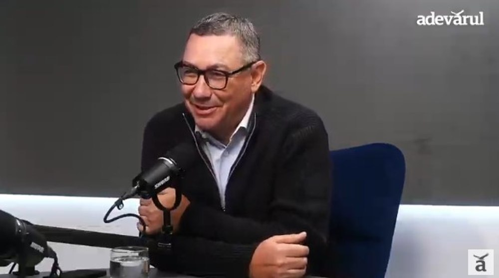 Fostul premier Victor Ponta, live la Interviurile Adevarul: „Trebuie să punem un alt ambasador în SUA”