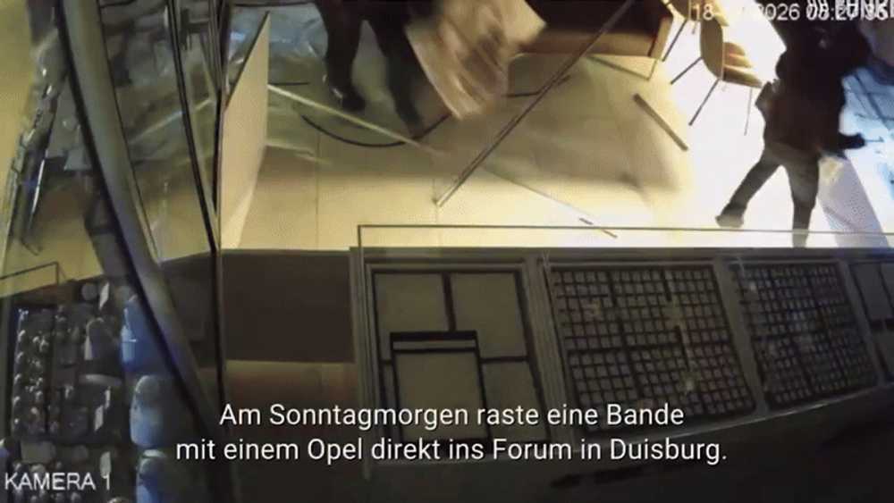 Jaf ca în filme, în Germania. Cinci hoți au furat bijuterii și aur de un milion de euro în doar două minute