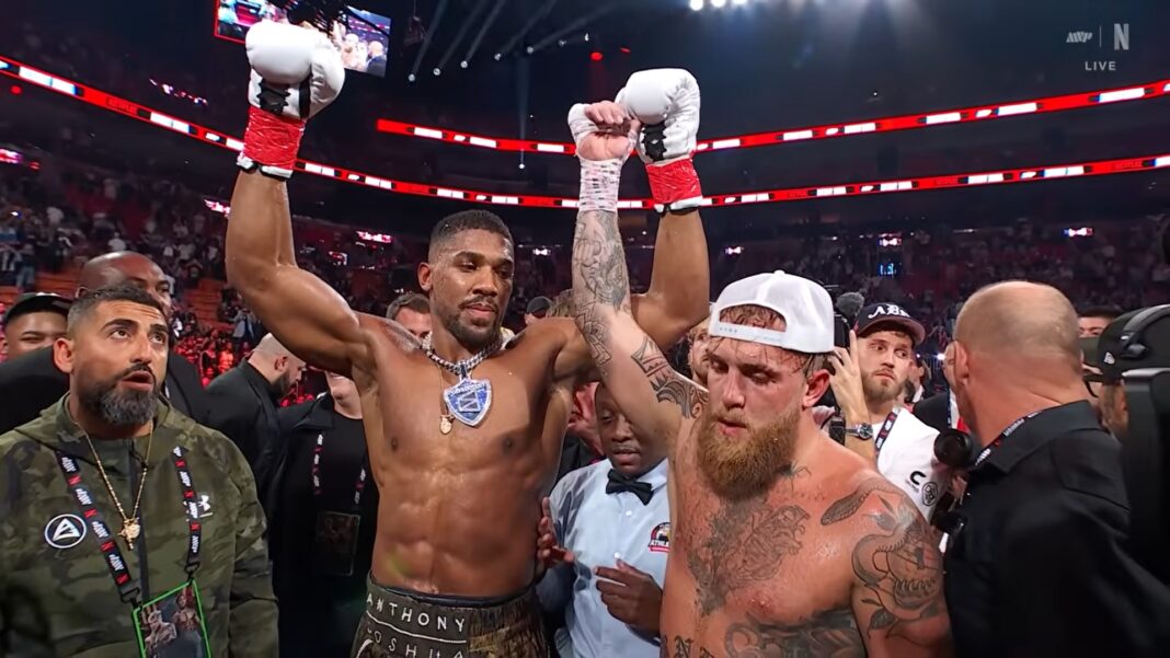 Jake Paul, în afara clasamentului la categoria cruiser al WBA după eșecul cu Anthony Joshua