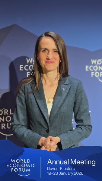 Ministrul de Externe Oana Țoiu, la Davos: Atmosfera este puternic influenţată de așteptarea discursului lui Donald Trump