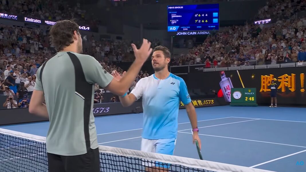Moment emoționant în tenis: Stan Wawrinka a jucat ultimul său meci la Australian Open. Elvețianul a cedat în fața lui Taylor Fritz
