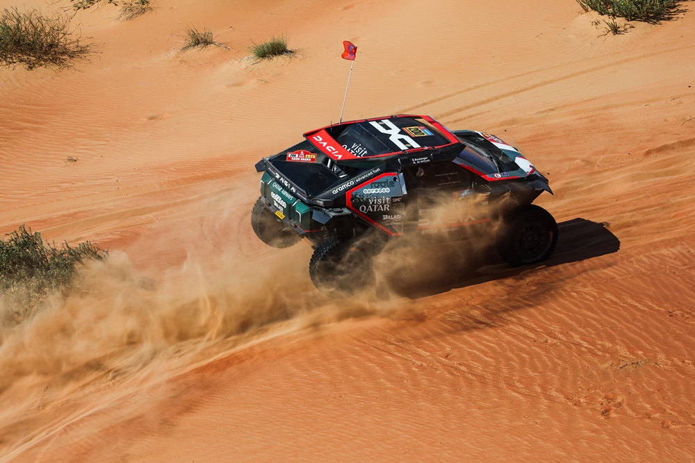Nasser al-Attiyah (Dacia), lider la general în Dakar 2026