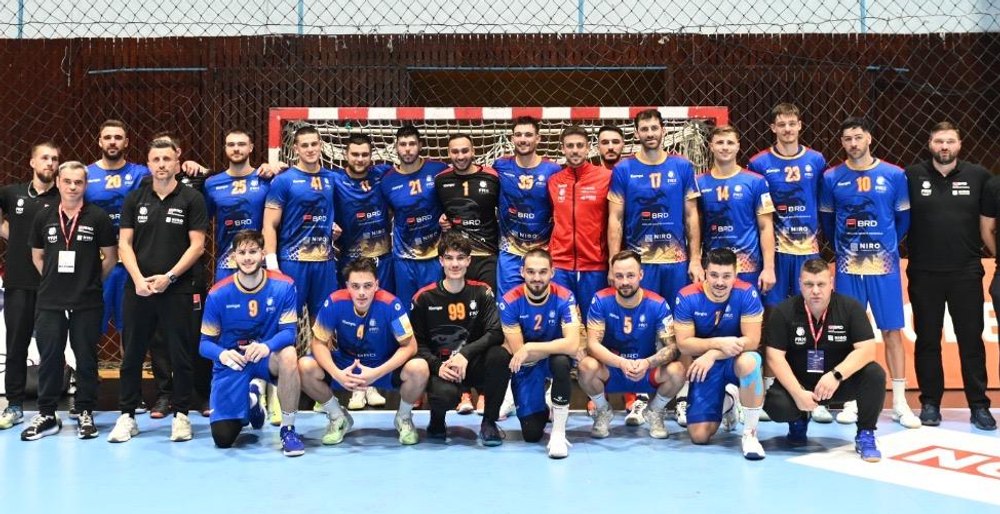 Naționala masculină de handbal, distrusă la debutul la Euro 2026. Înfrângere dură cu o echipă pe care o bătuse în preliminarii