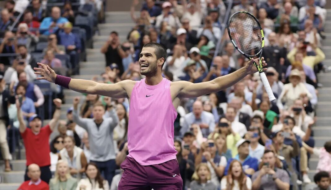 NEWS.ro: Australian Open: Alcaraz a supravieţuit unui prim set de 78 de minute cu Hanfmann şi s-a calificat în turul trei