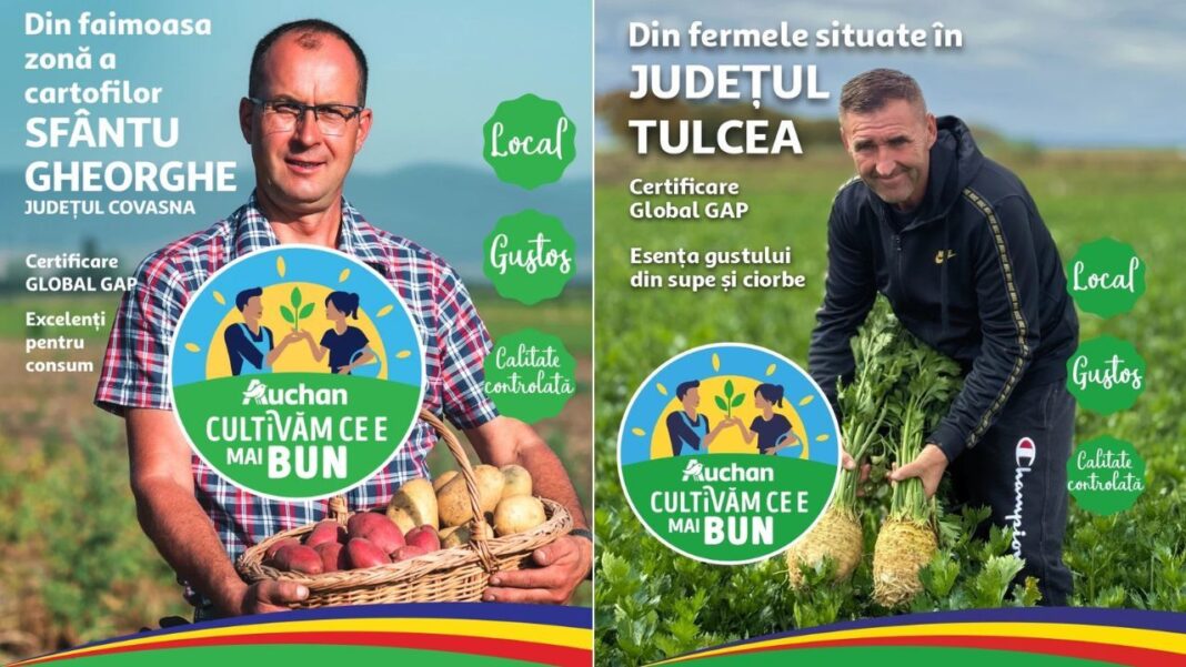 NEWS.ro: Ce legume de sezon româneşti găseşti în magazinele Auchan, provenite din filierele proprii