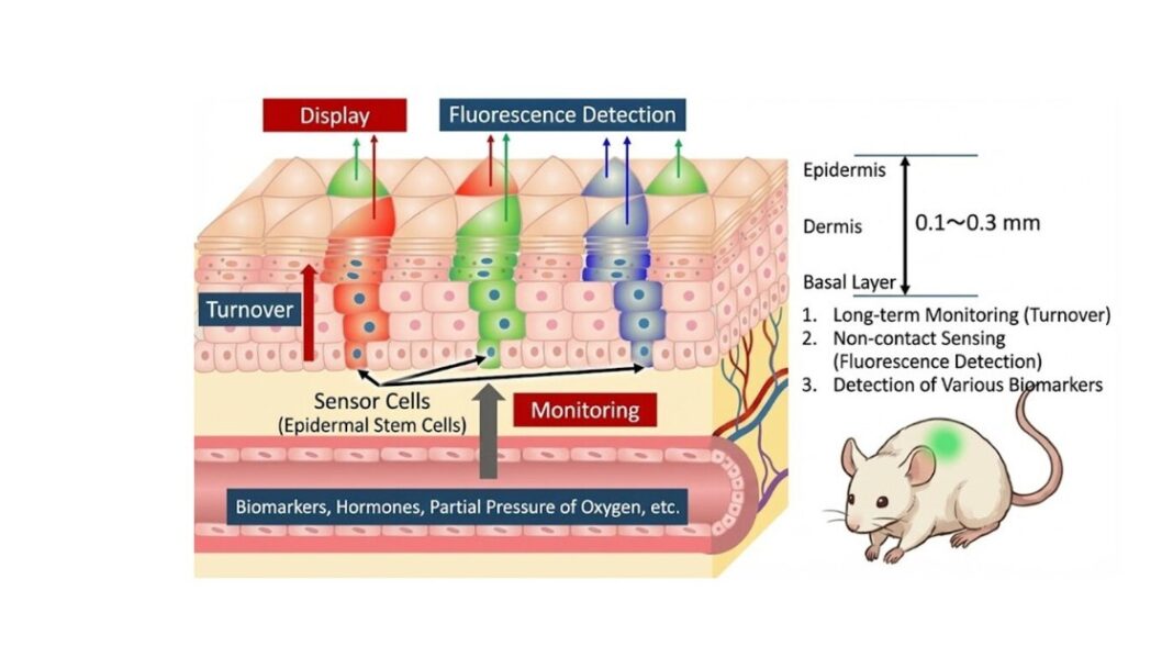 NEWS.ro: Cercetători japonezi dezvoltă un implant de „piele vie” care emite o lumină verde când detectează inflamaţie