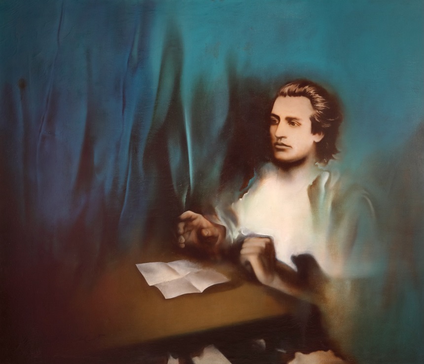 NEWS.ro: Expoziţia „R: Eminescu. Poetul raţional”, o lectură vizuală a marelui artist naţional, la Art Safari New Museum