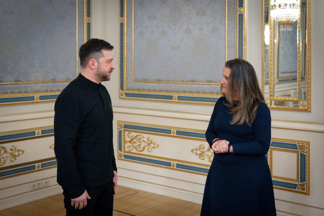 NEWS.ro: Fostul vicepremier canadian Chrystia Freeland a fost numită consilier economic de către Zelenski