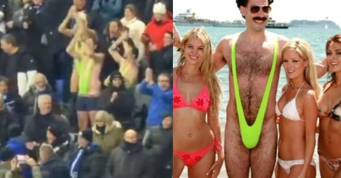 NEWS.ro: Liga Campionilor: Trei suporteri ai echipei FC Bruges, condamnaţi la închisoare în Kazahstan pentru că s-au deghizat în Borat - VIDEO