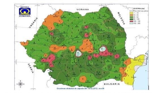 NEWS.ro: Meteorologi: Februarie, o lună a contrastelor termice, cu episoade de temperaturi la fel de scăzute ca în prima lună a anului, dar şi cu intervale de timp cu un regim termic primăvăratic / Ce recorduri s-au înregistrat în anii anteriori în luna februarie