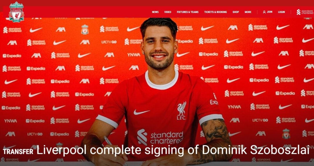NEWS.ro: Mijlocaşul Dominik Szoboszlai îşi va prelungi contractul cu Liverpool. Jucătorul este dorit de Real Madrid şi Bayern Munchen