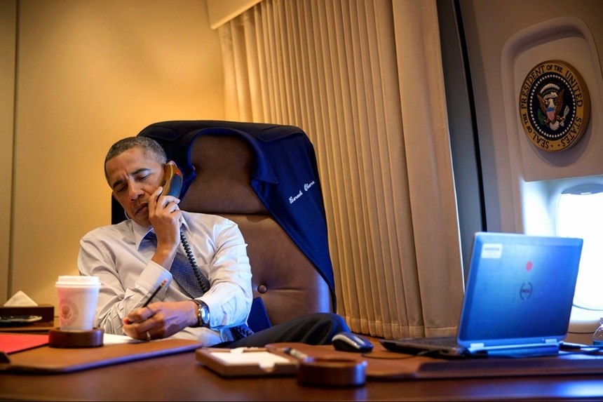 NEWS.ro: Obama, ascultat timp de ani de zile la bordul Air Force One de spionajul german, dezvăluie Die Zeit