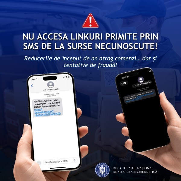 NEWS.ro: Se înmulţesc tentativele de fraudă online, prin atragerea utilizatorilor pe site-uri false - Recomandarea Directoratului Naţional de Securitate Cibernetică: Nu introduceţi datele cardului pe site-uri suspecte