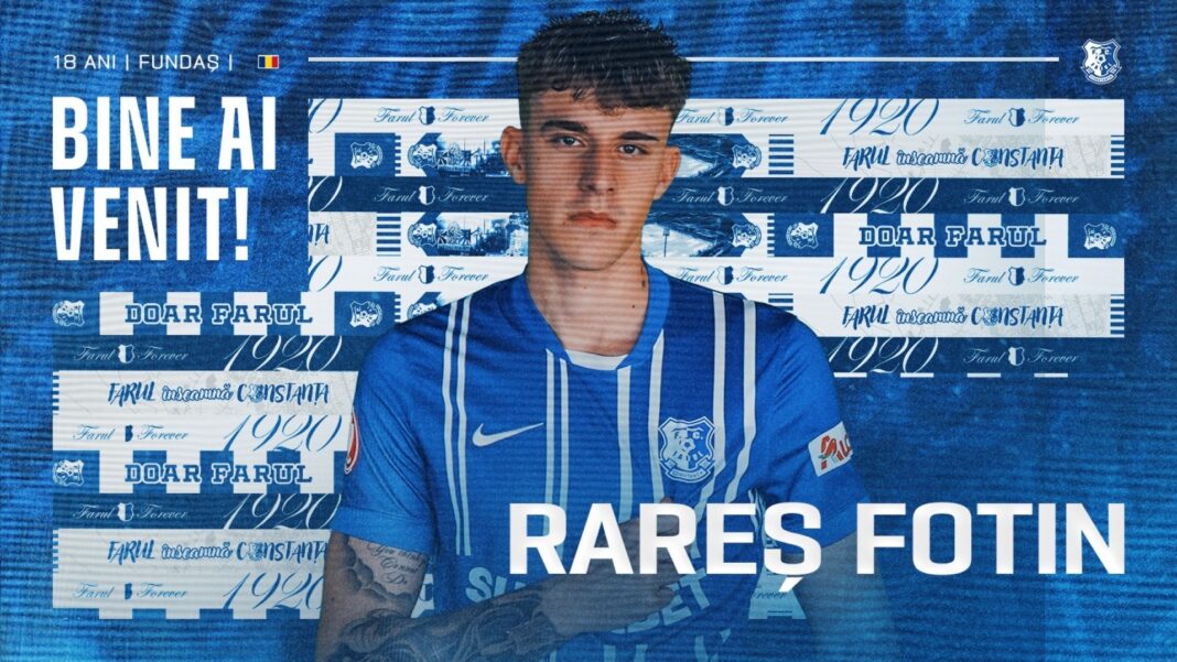 NEWS.ro: Superliga: Rareş Fotin, noul jucător al echipei Farul Constanţa