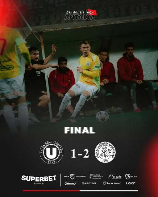 NEWS.ro: Superliga: Universitatea Cluj a pierdut meciul amical cu Fatih Karagümrük, scor 1-2