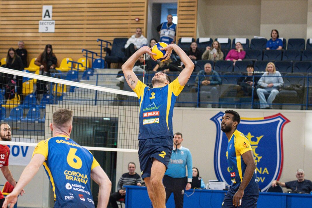 NEWS.ro: Volei masculin: Corona Braşov învinge Volley Schonenwerd şi se califică în optimile CEV Cup, după ”set de aur”
