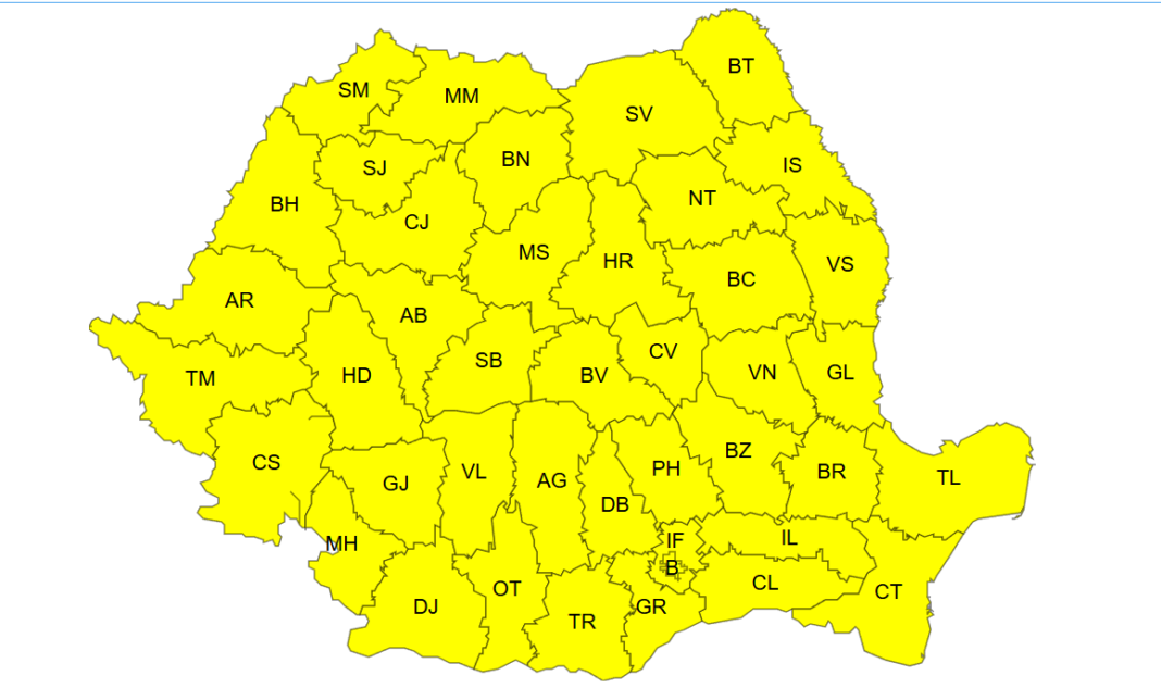 NEWS.ro: Vreme deosebit de rece până miercuri / Cod galben de ger, în noaptea de luni spre marţi, în toată ţara / Va continua să ningă, fiind aşteptat strat nou de zăpadă de până la 10 centimetri / De marţi seară, se aşteaptă polei