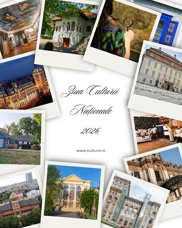 NEWS.ro: Ziua Culturii Naţionale în Bucureşti şi în ţară - Expoziţii, spectacole, concerte, tururi ghidate, ateliere, proiecţii de film şi întâlniri cu artişti, organizate la instituţiile publice