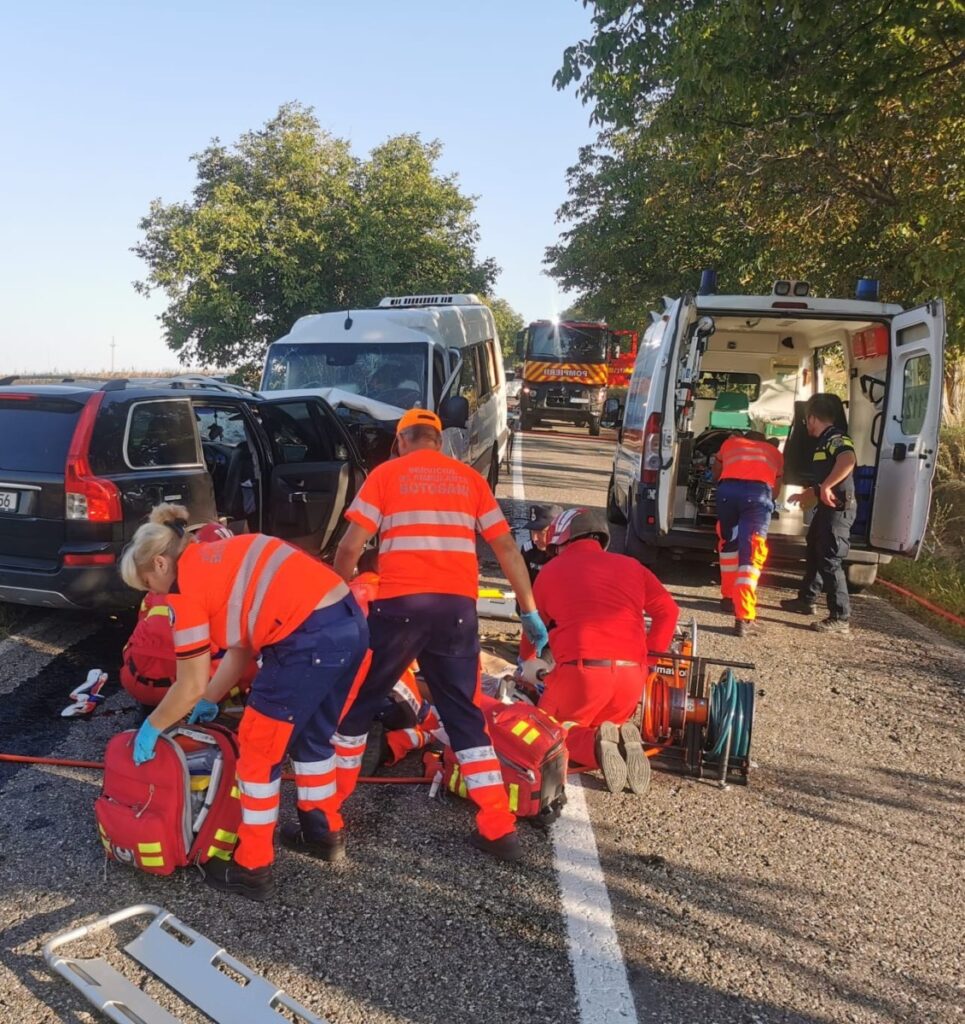 Patru accidente, miercuri dimineață, pe șoselele din România / Cod galben de ceață și polei în 18 județe