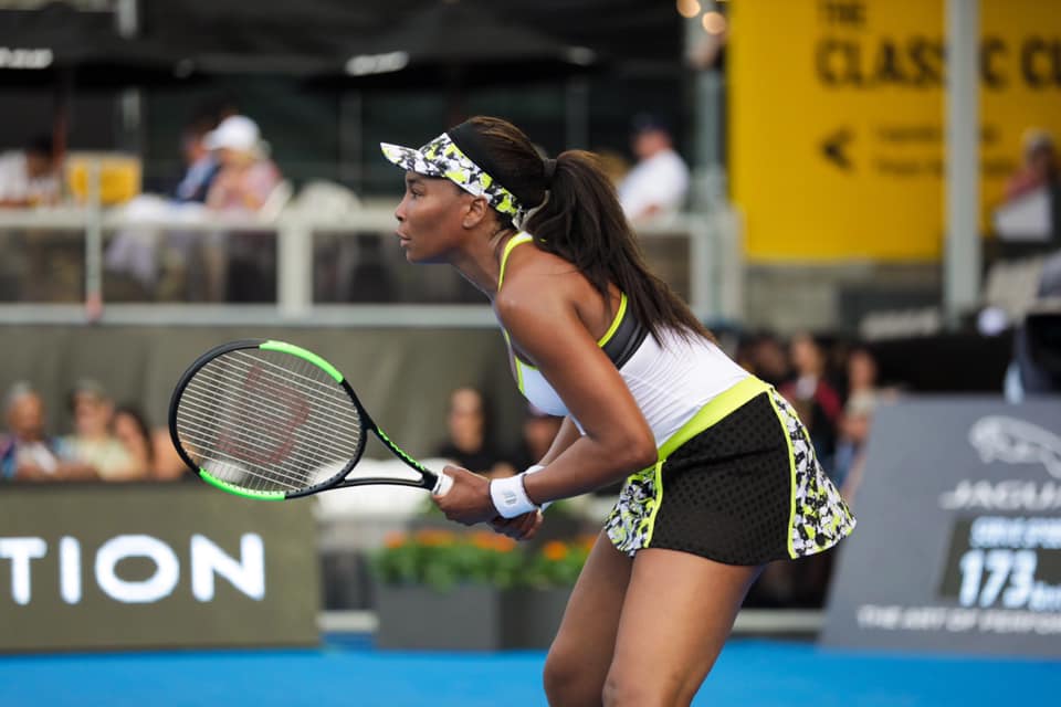 Pe teren la 45 de ani: Venus Williams, învinsă în runda inaugurală de la WTA Auckland