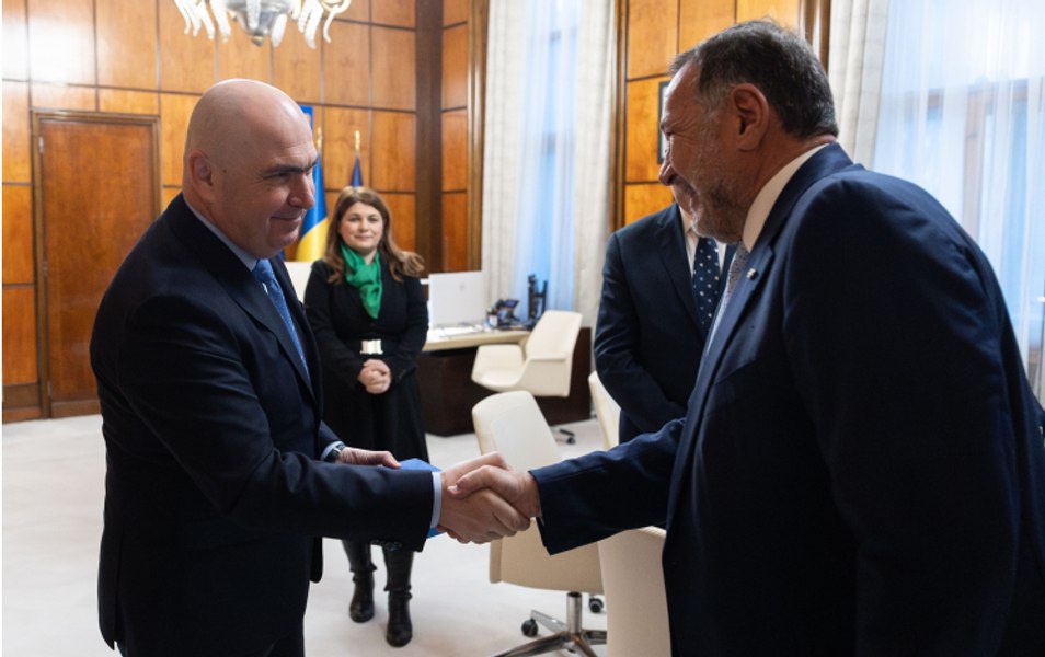 Premierul Ilie Bolojan s-a întâlnit cu președintele Asociației Comitetelor Olimpice Europene. România pregătește două mari evenimente