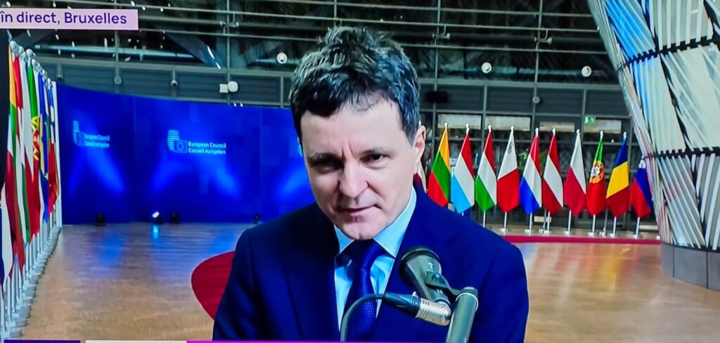 Preşedintele Nicuşor Dan, primele declarații de la reuniunea extraordinară a Consiliului European