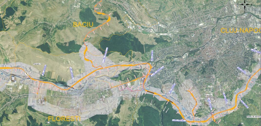 Primăria Cluj Napoca suspendă temporar lucrările la Centura Metropolitană, tronsonul 2, în urma conflictului juridic apărut între firmele din asocierea care a câștigat licitația
