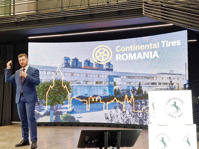 Şerban Nicolescu, CEO-ul Continental Anvelope Timişoara: Luptăm cu alte fabrici din grup să menţinem volumele de producţie în România. Preţul energiei şi timpii de obţinere a autorizaţiilor sunt factori cheie