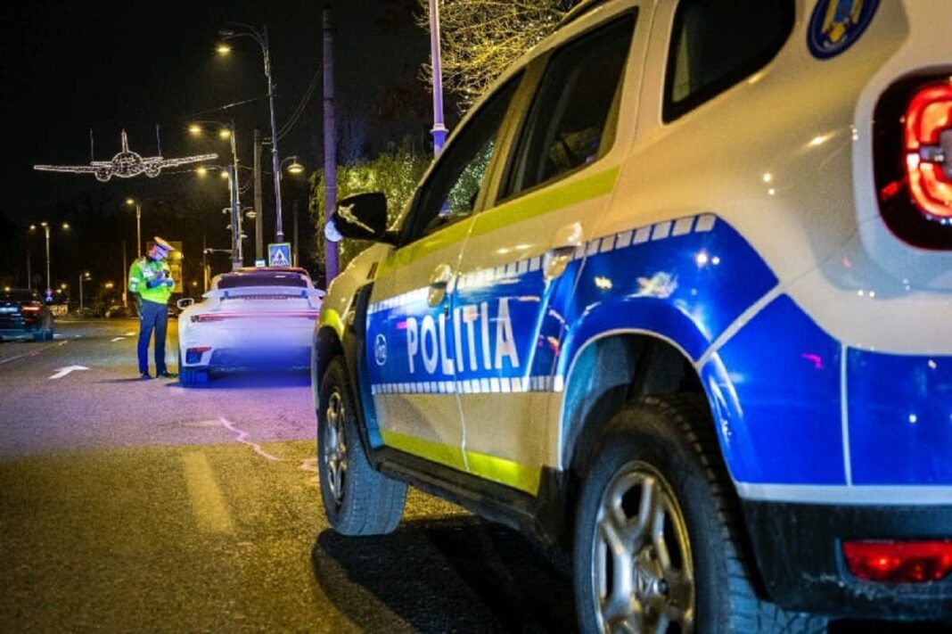 Tănăr lovitpe trecerea de pietoni, în capitală, de un autoturism care oprise, dar a fost lovit din spate de un altul
