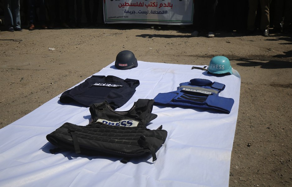 Trei jurnaliști au fos uciși într-un nou atac aerian israelian în Fâșia Gaza, în ciuda armistițiului