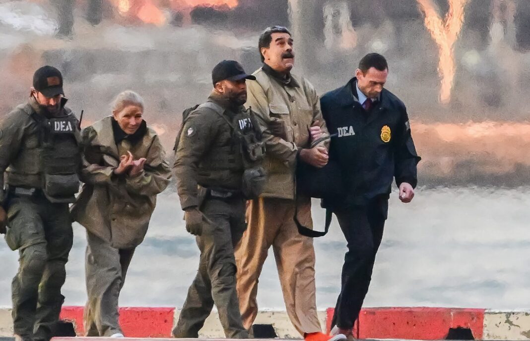 VIDEO Nicolas Maduro, transferat cu elicopterul din închisoare la un tribunal din Manhattan 
