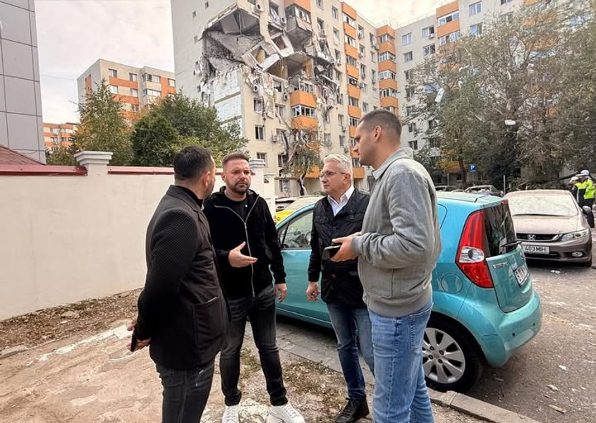 Vlad Popescu Piedone anunţă că proprietarii apartamentelor blocului din Rahova care a explodat vor fi scutiţi de la plata taxelor şi impozitelor locale