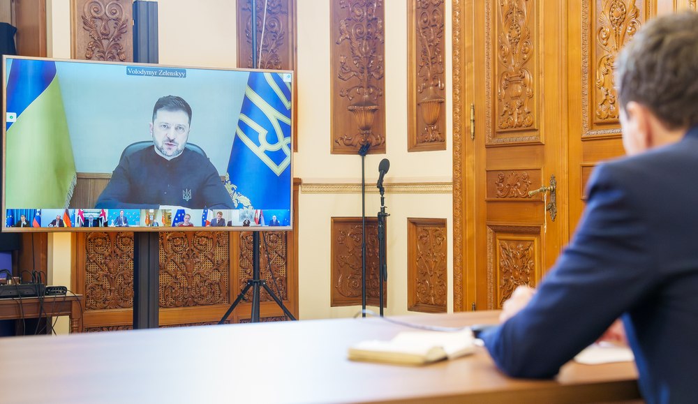 Zelenski a discutat cu Nicușor Dan despre proiecte energetice comune: „Este crucial să le realizăm”