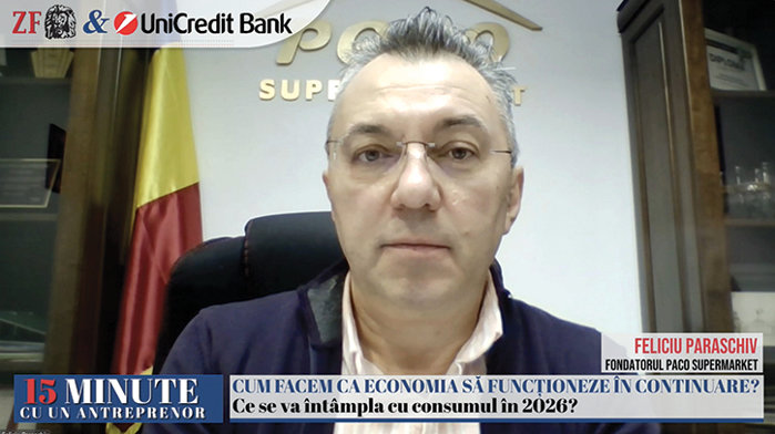 ZF 15 minute cu un antreprenor.  Creşterea preţurilor schimbă comportamentul clienţilor, care cumpără mai ieftin şi mai puţin. „Sunt consumatori care merg dintr-un magazin în altul doar pentru produse aflate în promoţie: iau ulei dintr-un loc, zahăr din altul, carne din altă parte“