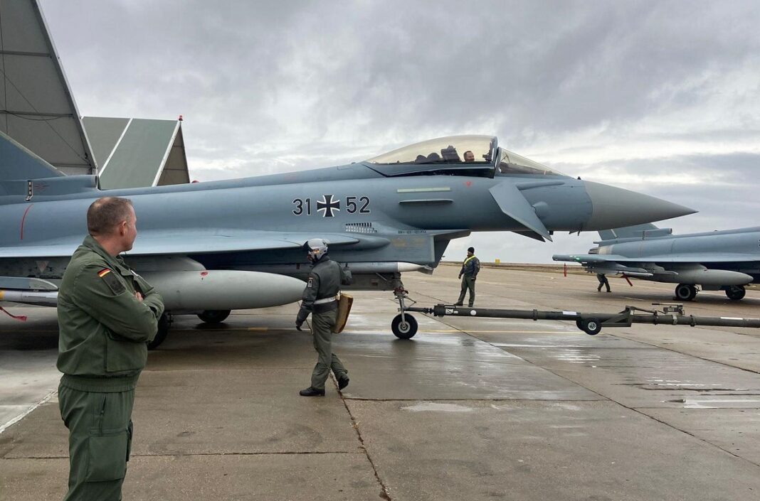 Armata germană a trimis avioane de luptă pentru a participa la misiunea NATO „Arctic Sentry”