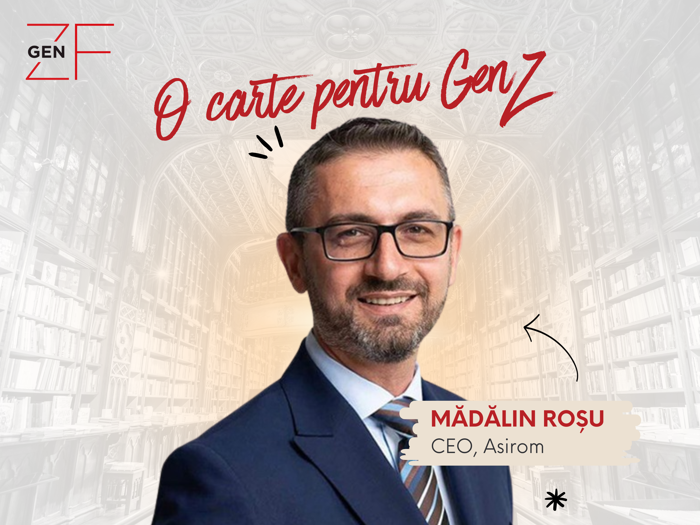 Ce carte îţi recomandă Mădălin Roşu, CEO al Asirom, una dintre cele mai mari companii de asigurări din România