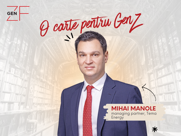 Ce cărţi îţi recomandă Mihai Manole, CEO al Tema Energy, companie specializată în proiectarea, construcţia şi întreţinerea centrelor de date