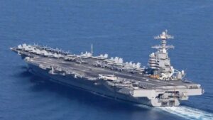 Cel mai mare portavion al SUA, USS Gerald R. Ford, a plecat din Creta spre Orientul Mijlociu