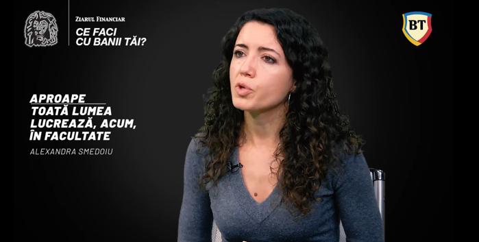 Cum vede Alexandra Smedoiu, vicepreşedinte CFA, tânăra generaţie în raport cu piaţa muncii?