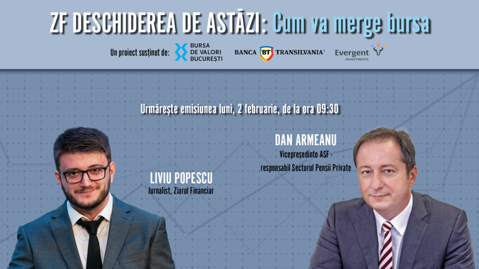 Dan Armeanu, vicepreşedinte ASF, explică la ZF Deschiderea de Astăzi de ce 2025 a fost anul istoric al pensiilor private: active record de 43 mld. euro, randament de 19%, participanţi în creştere şi investiţii în economie. Ce urmează, potenţialul pieţei şi perspectivele pentru 2026, astăzi la ZF Deschiderea, 2 februarie 2026