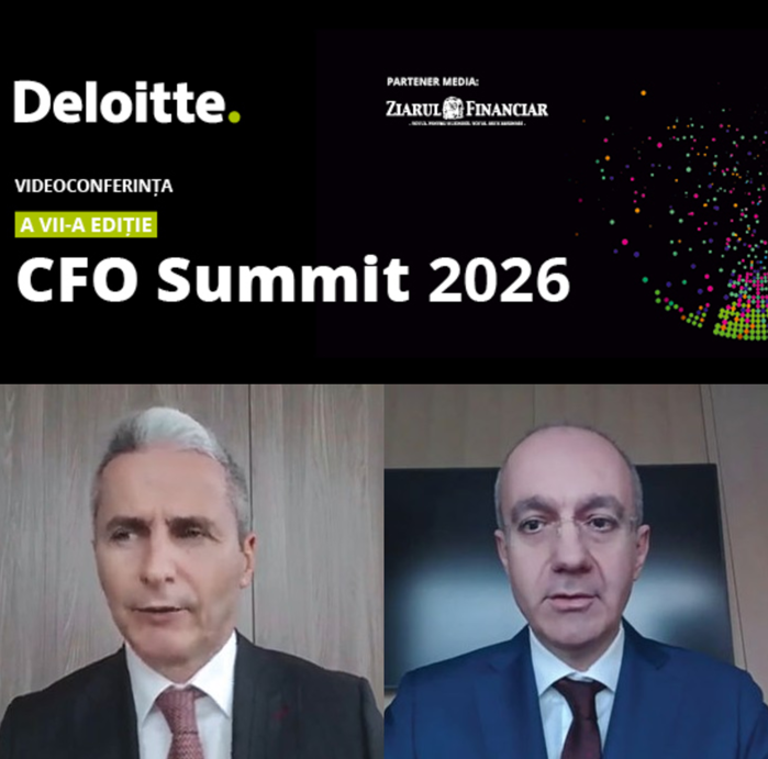 Deloitte CFO Summit 2026, ediţia a VII-a. Cum va fi anul 2026 în business? Directorii financiari sunt optimişti, însă ei amintesc de prudenţa atât de necesară în vremuri dificile