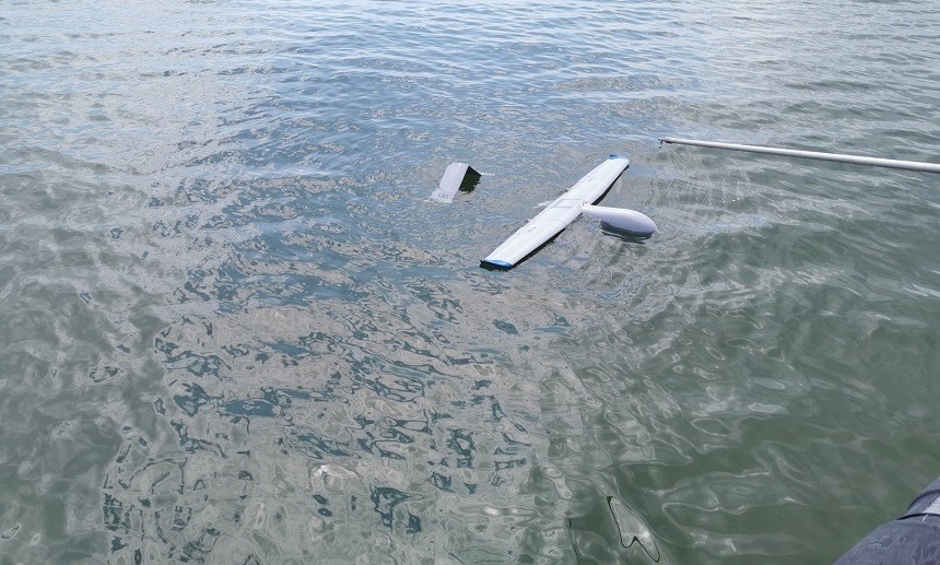 Dronă găsită pe o plajă între Costinești și Tuzla / Autoritățile s-au deplasat la fața locului